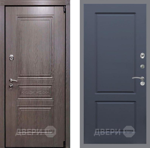 Входная металлическая Дверь Рекс (REX) Пренмиум-S FL-117 Силк титан в Видное