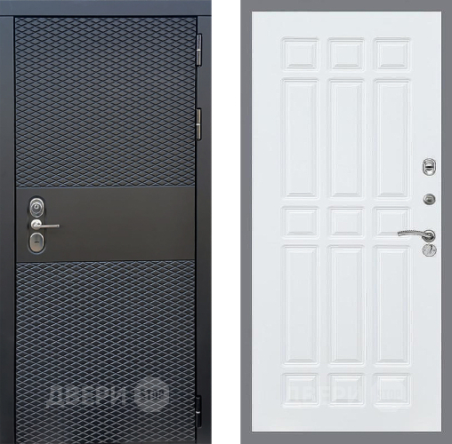 Входная металлическая Дверь Стоп БЛЭК CISA ФЛ-33 Силк Сноу в Видное