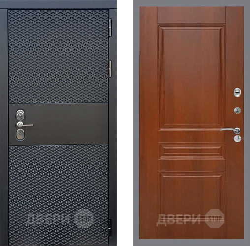 Входная металлическая Дверь Стоп БЛЭК CISA ФЛ-243 Итальянский орех в Видное