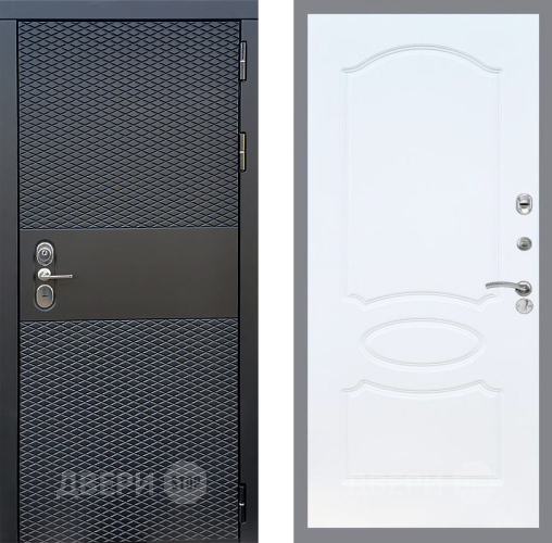 Входная металлическая Дверь Стоп БЛЭК CISA ФЛ-128 Белый ясень в Видное