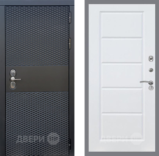 Входная металлическая Дверь Стоп БЛЭК CISA ФЛ-39 Силк Сноу в Видное