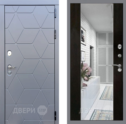 Дверь Стоп КОСМО Зеркало СБ-16 Венге в Видное