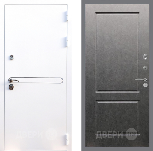 Входная металлическая Дверь Стоп Лайн Вайт ФЛ-117 Штукатурка графит в Видное