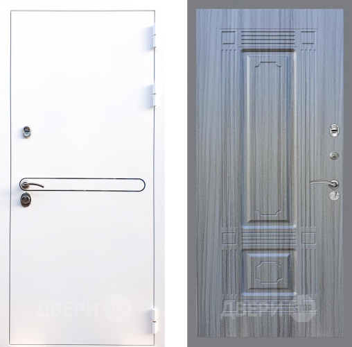 Входная металлическая Дверь Стоп Лайн Вайт ФЛ-2 Сандал грей в Видное