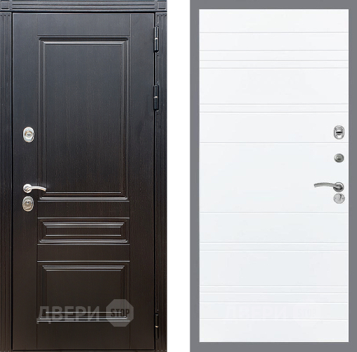 Входная металлическая Дверь Стоп МЕГАПОЛИС Лайн Силк Сноу в Видное