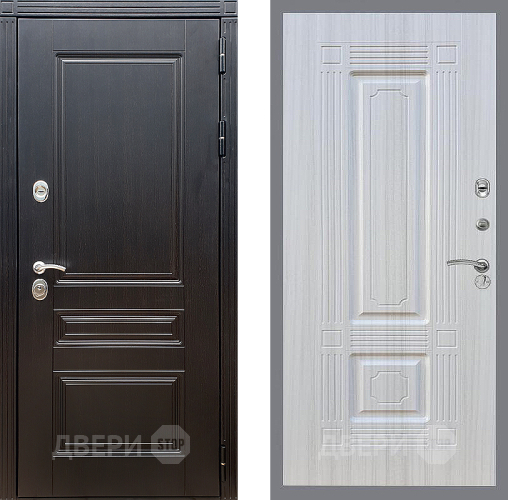 Входная металлическая Дверь Стоп МЕГАПОЛИС ФЛ-2 Сандал белый в Видное