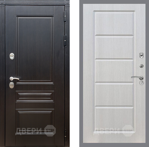 Входная металлическая Дверь Стоп МЕГАПОЛИС ФЛ-39 Лиственница беж в Видное