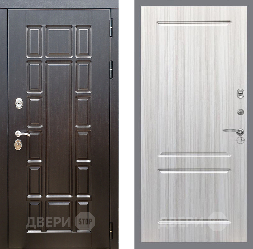 Входная металлическая Дверь Стоп НЬЮ ЙОРК ФЛ-117 Сандал белый в Видное