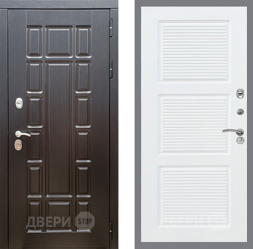 Входная металлическая Дверь Стоп НЬЮ ЙОРК ФЛ-1 Силк Сноу в Видное