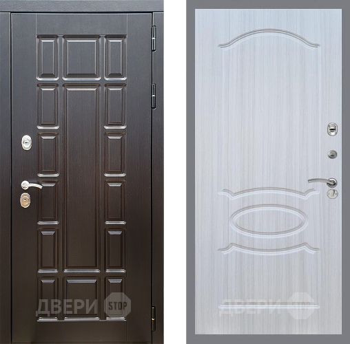 Входная металлическая Дверь Стоп НЬЮ ЙОРК ФЛ-128 Сандал белый в Видное