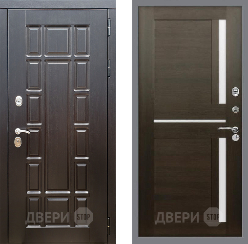 Входная металлическая Дверь Стоп НЬЮ ЙОРК СБ-18 Венге в Видное