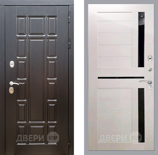 Входная металлическая Дверь Стоп НЬЮ ЙОРК СБ-18 Лиственница беж в Видное