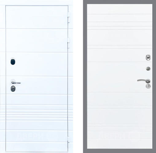 Дверь Стоп ТРЕНДО Лайн Силк Сноу в Видное