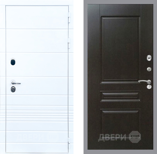 Дверь Стоп ТРЕНДО ФЛ-243 Венге в Видное