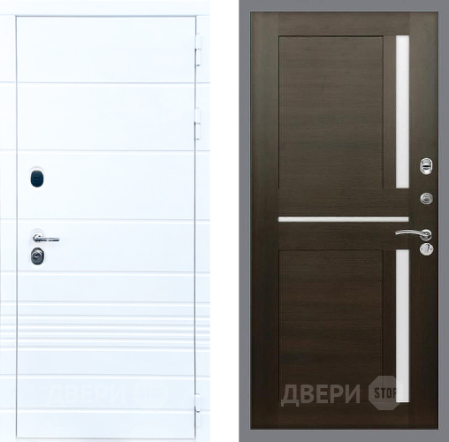 Входная металлическая Дверь Стоп ТРЕНДО СБ-18 Венге в Видное