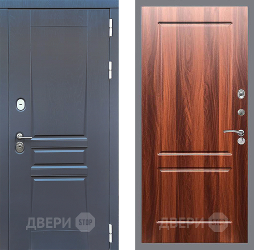 Входная металлическая Дверь Стоп ПЛАТИНУМ ФЛ-117 Итальянский орех в Видное