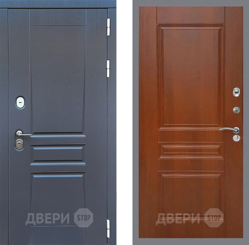Входная металлическая Дверь Стоп ПЛАТИНУМ ФЛ-243 Итальянский орех в Видное