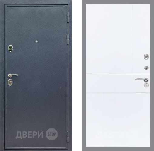 Дверь Стоп СИЛЬВЕР ФЛ-290 Силк Сноу в Видное