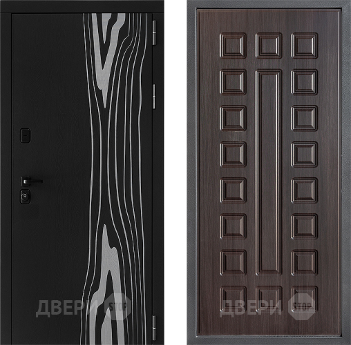 Входная металлическая Дверь Дверной континент ДК-12 ФЛ-183 Венге в Видное