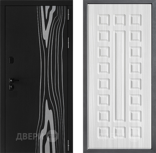 Входная металлическая Дверь Дверной континент ДК-12 ФЛ-183 Сандал белый в Видное