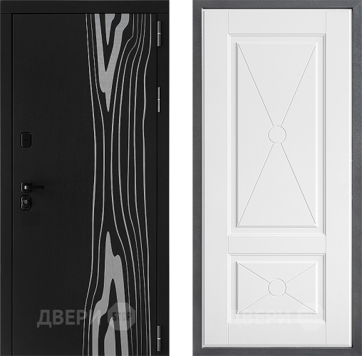 Входная металлическая Дверь Дверной континент ДК-12 ФЛ-617 Софт милк в Видное