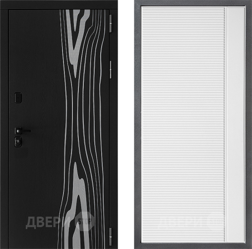 Дверь Дверной континент ДК-12 ФЛ-757 Белое Стекло Софт милк в Видное