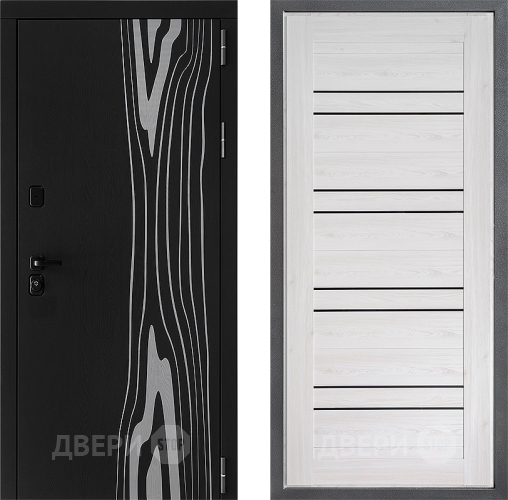 Входная металлическая Дверь Дверной континент ДК-12 ФЛ-49 Сосна белая в Видное