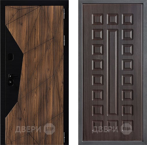 Входная металлическая Дверь Дверной континент ДК-11 ФЛ-183 Венге в Видное