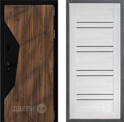 Входная металлическая Дверь Дверной континент ДК-11 ФЛ-49 Сосна белая в Видное