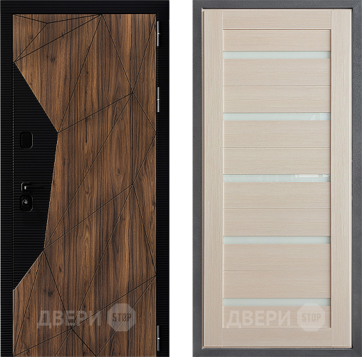 Входная металлическая Дверь Дверной континент ДК-11 ФЛ-47 Капучино в Видное