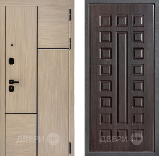Входная металлическая Дверь Дверной континент ДК-14 ФЛ-183 Венге в Видное