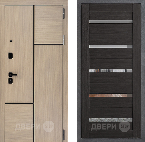 Входная металлическая Дверь Дверной континент ДК-14 ФЛ-47 Венге в Видное