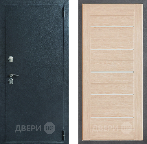 Входная металлическая Дверь Дверной континент ДК-70 Дизайн ФЛ-46 Капучино в Видное