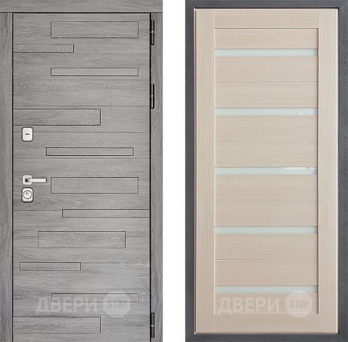 Входная металлическая Дверь Дверной континент ДК-10 ФЛ-47 Капучино в Видное