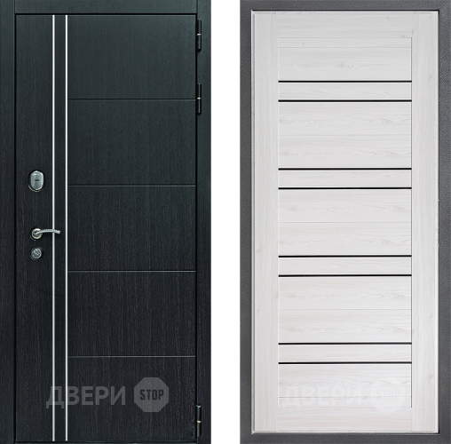 Входная металлическая Дверь Дверной континент Теплолюкс Дизайн ФЛ-49 Сосна белая в Видное