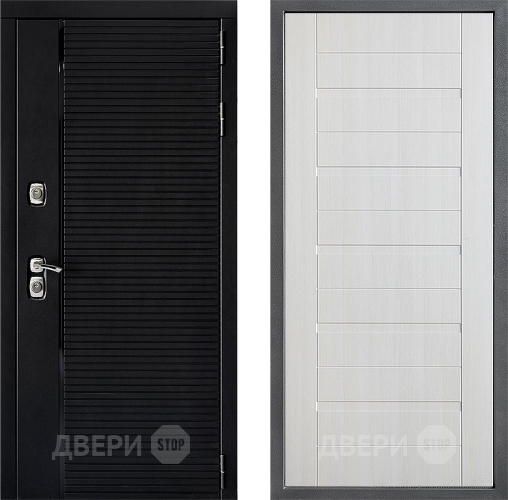 Входная металлическая Дверь Дверной континент ДК-1 ФЛ-70 Лиственница белая в Видное