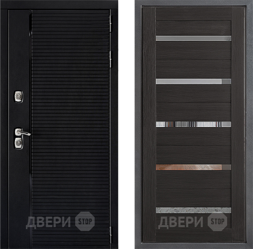 Входная металлическая Дверь Дверной континент ДК-1 ФЛ-47 Венге в Видное