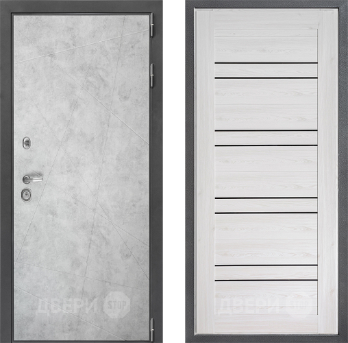 Входная металлическая Дверь Дверной континент ДК-3/743 ФЛ-49 Сосна белая в Видное