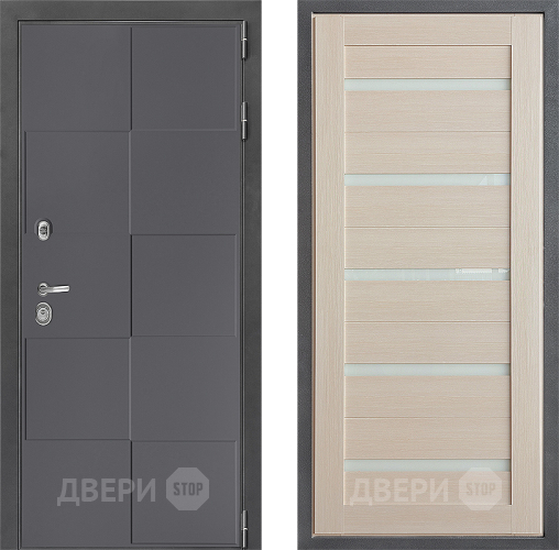 Входная металлическая Дверь Дверной континент ДК-3/606 ФЛ-47 Лиственница белая в Видное