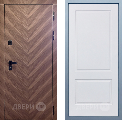 Входная металлическая Дверь Дива МД-98 Д-7 Белый в Видное