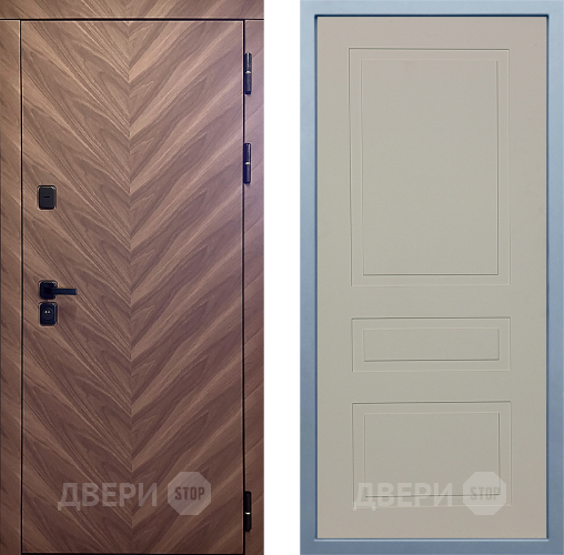 Входная металлическая Дверь Дива МД-98 Н-7 Шампань в Видное