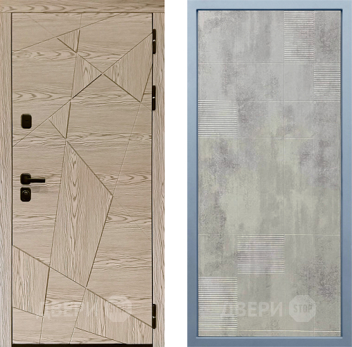 Входная металлическая Дверь Дива МД-97/1 Д-4 Бетон темный в Видное