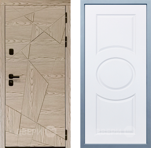 Дверь Дива МД-97/1 Д-8 Белый в Видное