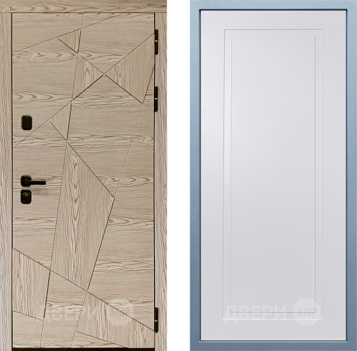 Входная металлическая Дверь Дива МД-97/1 Н-10 Белый в Видное