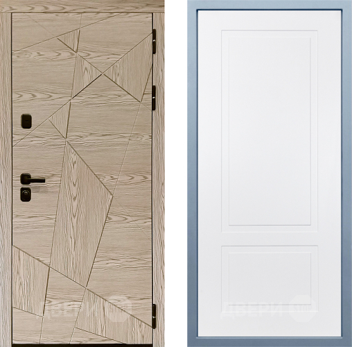 Входная металлическая Дверь Дива МД-97/1 Н-7 Белый в Видное