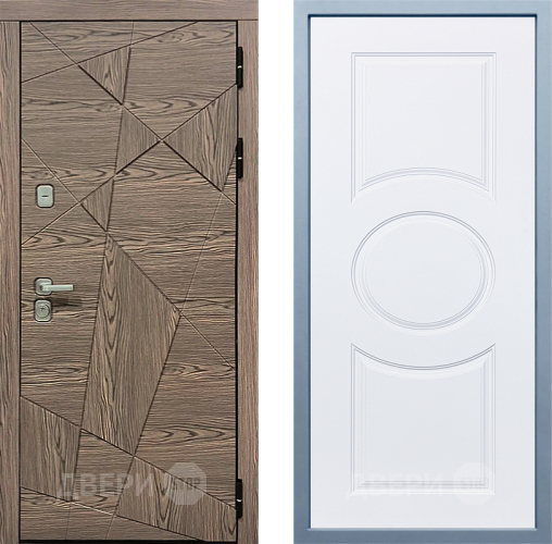 Входная металлическая Дверь Дива МД-97/2 Д-8 Белый в Видное