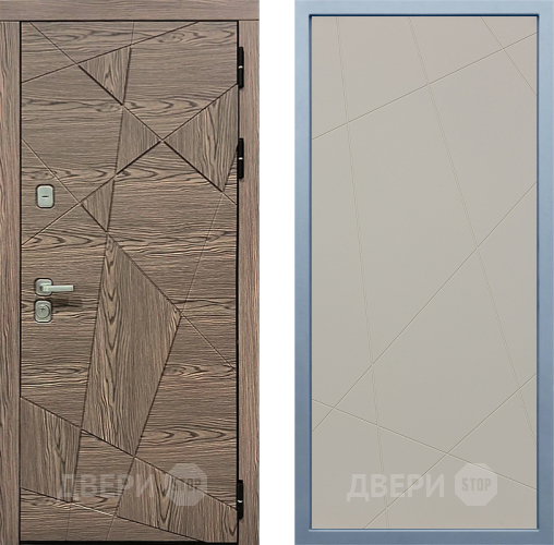 Входная металлическая Дверь Дива МД-97/2 Д-11 Шампань в Видное