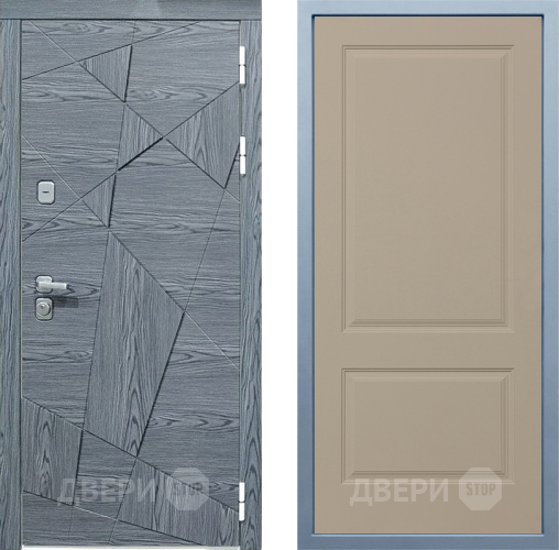 Входная металлическая Дверь Дива МД-97/3 Д-7 Шампань в Видное