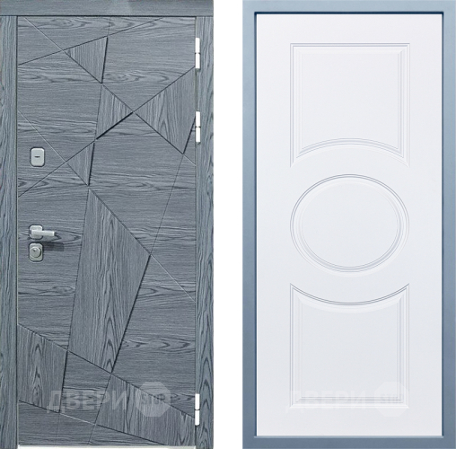 Дверь Дива МД-97/3 Д-8 Белый в Видное