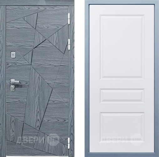 Дверь Дива МД-97/3 Д-13 Белый в Видное